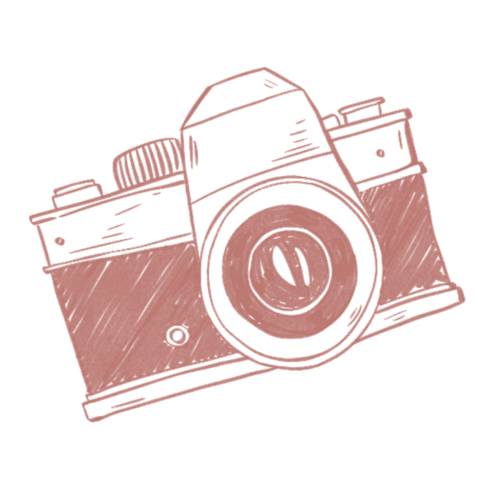 Illustration d'un appareil photo vintage.
